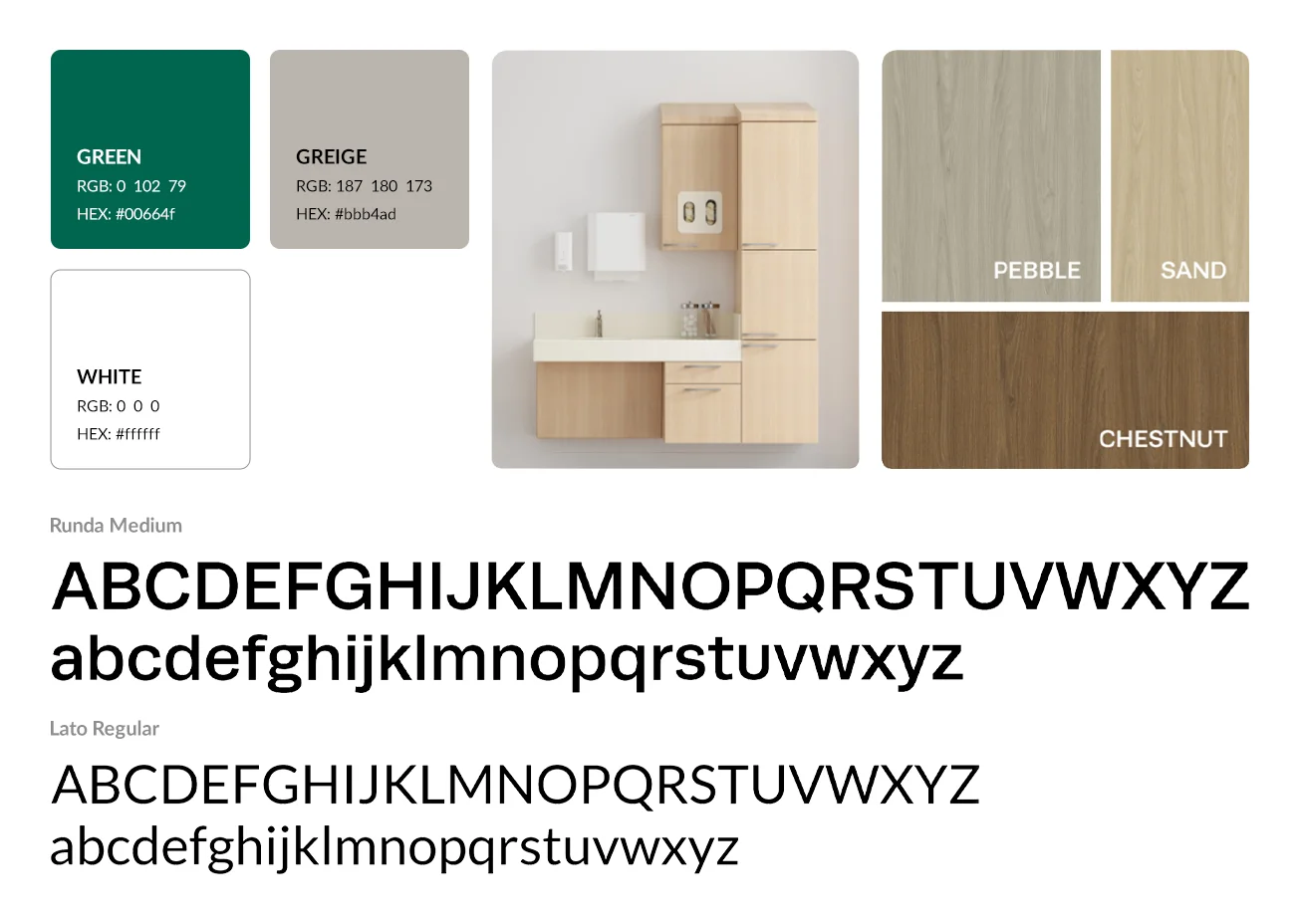 Stance Healthcare's brand guideline